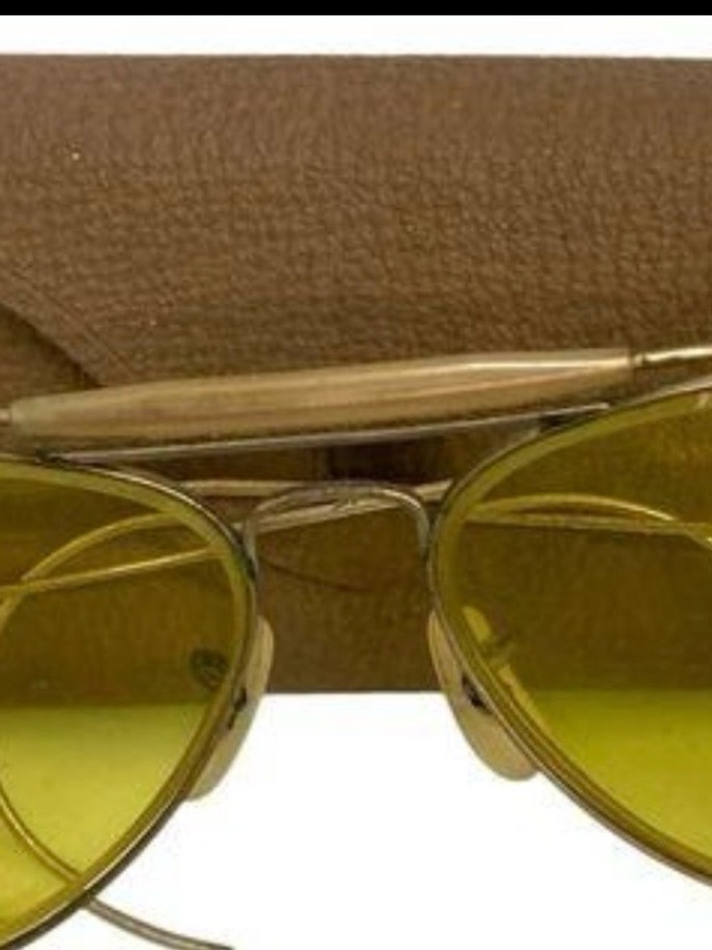 Vintage Tinted RayBan Metal Frame Sunglasses -prescription**